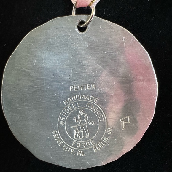 Wendel August Forge Pewter 2” Butterfly Pendant - Picture 5 of 7